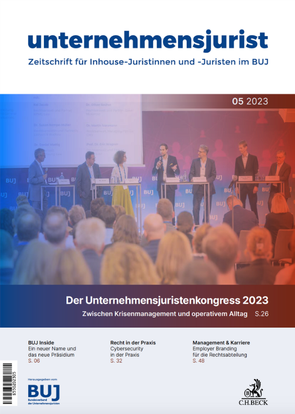 Unternehmensjurist Ausgabe5