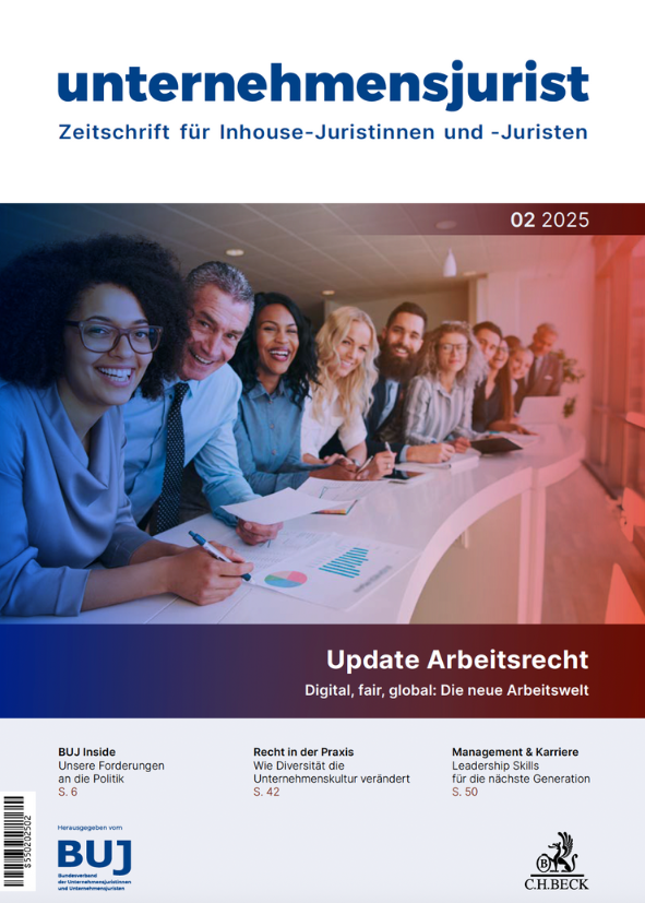 Bild unternehmensjurist 2:2025