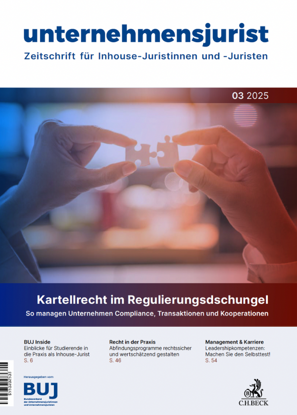 unternehmensjurist Ausgabe 3:2025
